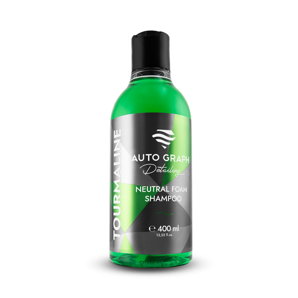 uto Graph TOURMALINE Neutral Foam Schampo 750ml grön – ingår i REA-kit hos Elite Detail Sverige